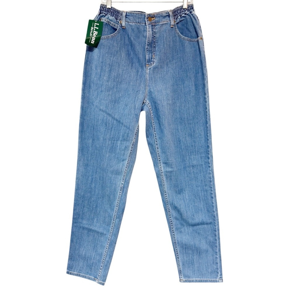 L.L.‎ Bean Faded Stretch Double L Jean CW Misses 12M/T Tall 0GTN5